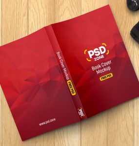 Book Cover Mockup Free PSD