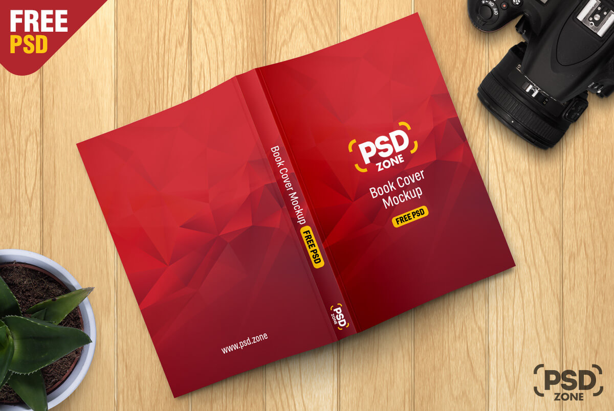 Download Book Cover Mockup Free Psd Psd Zone