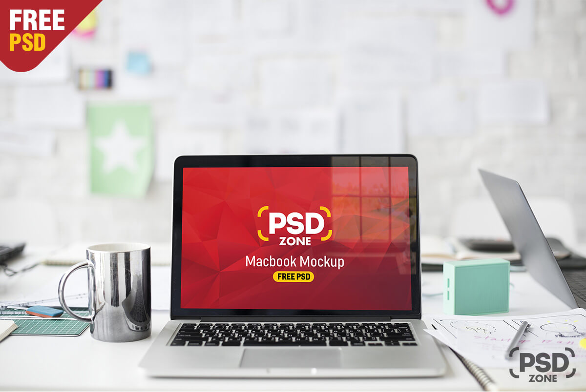 Download Macbook Pro Mockup Free Psd Psd Zone