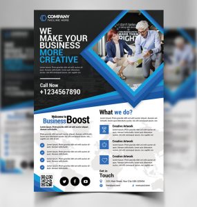 Corporate Business Flyer Free PSD