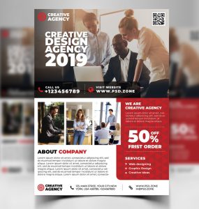 Free Corporate Business Flyer Design PSD