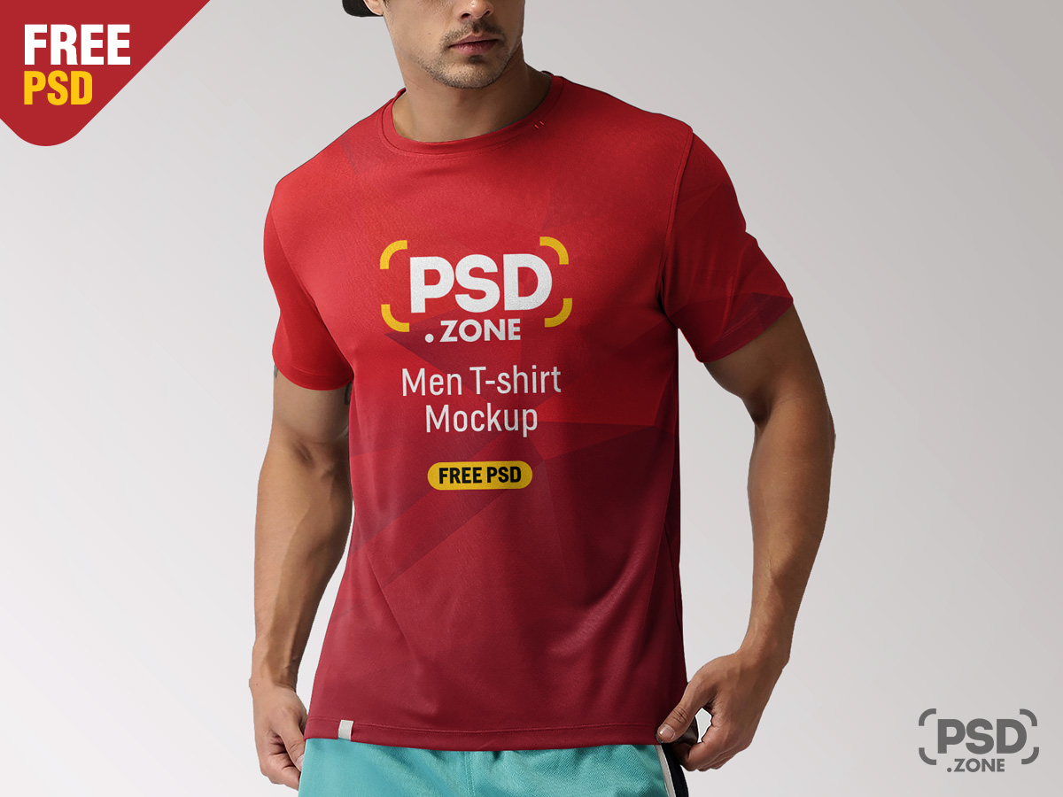 Download T-shirt Mockup Free PSD - PSD Zone