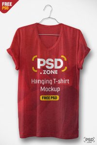 Download Hanging-T-shirt-Mockup-PSD-Preview - PSD Zone