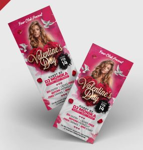PSD Valentines Day Party DL Flyer