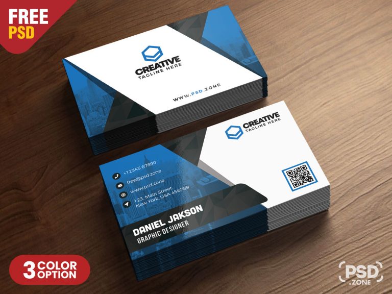 Multipurpose Business Card Design PSD - PSD Zone