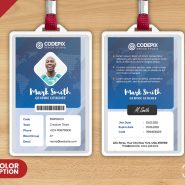 Corporate Identity Card PSD Template