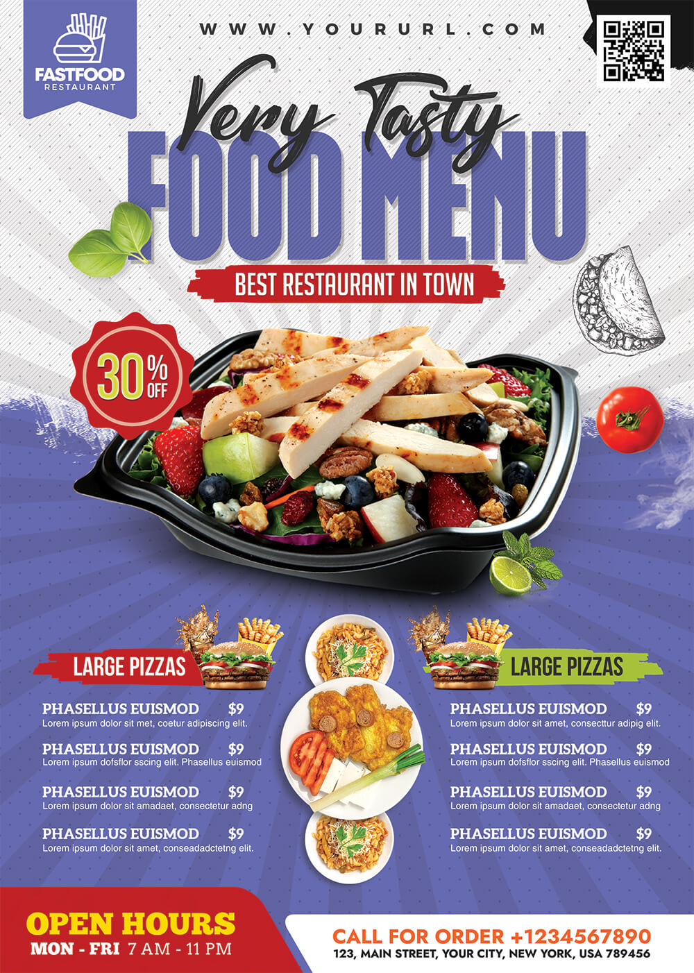 Restaurant Food Menu Flyer Psd Psd Zone – NBKomputer