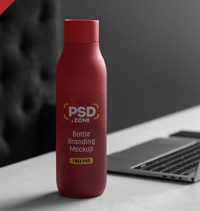 Bottle Branding Mockup PSD