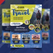 Holiday Packages Flyer PSD Template
