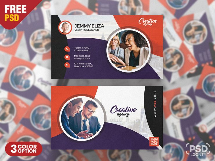 Designer Creative Business Card PSD Template