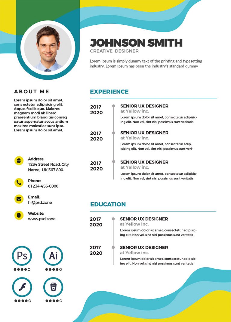 simple resume format hd images