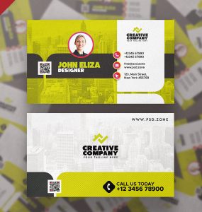 Modern Designer Business Card PSD