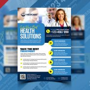Medical and Health Services Promotional Flyer PSD