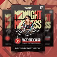 Creative Party and Club Flyer PSD