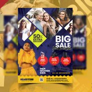 Big Sale Pamphlet Flyer Template PSD