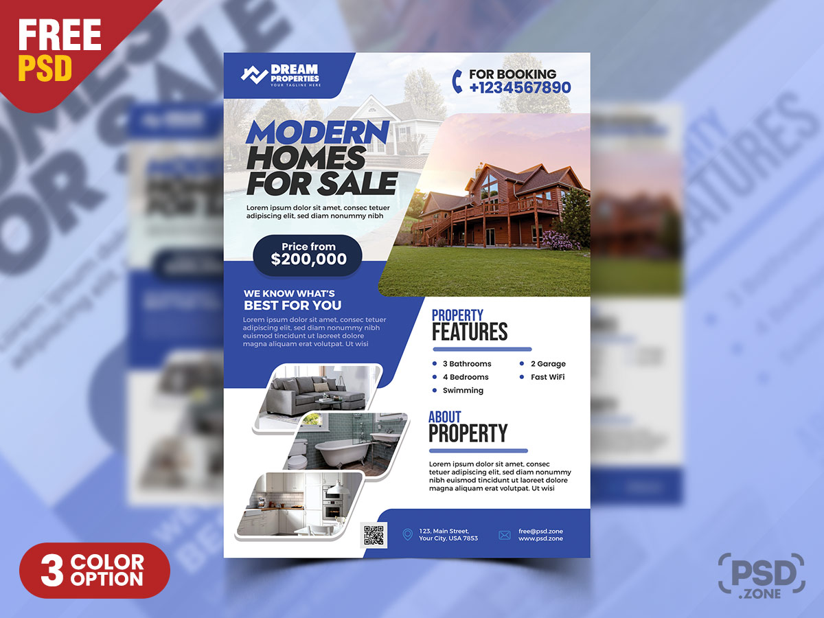 best real estate flyer design