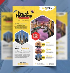 Holiday Packages Advertisement Flyer PSD