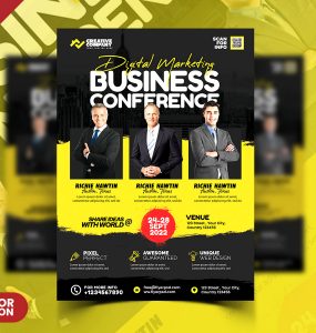 Digital Marketing Conference PSD Template