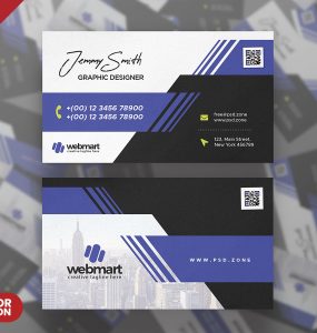 Elegant Designer Business Card PSD Template