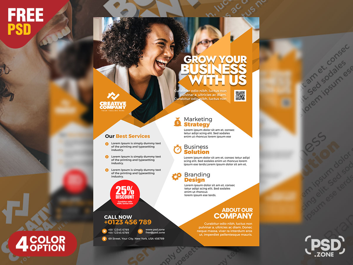 poster template free psd