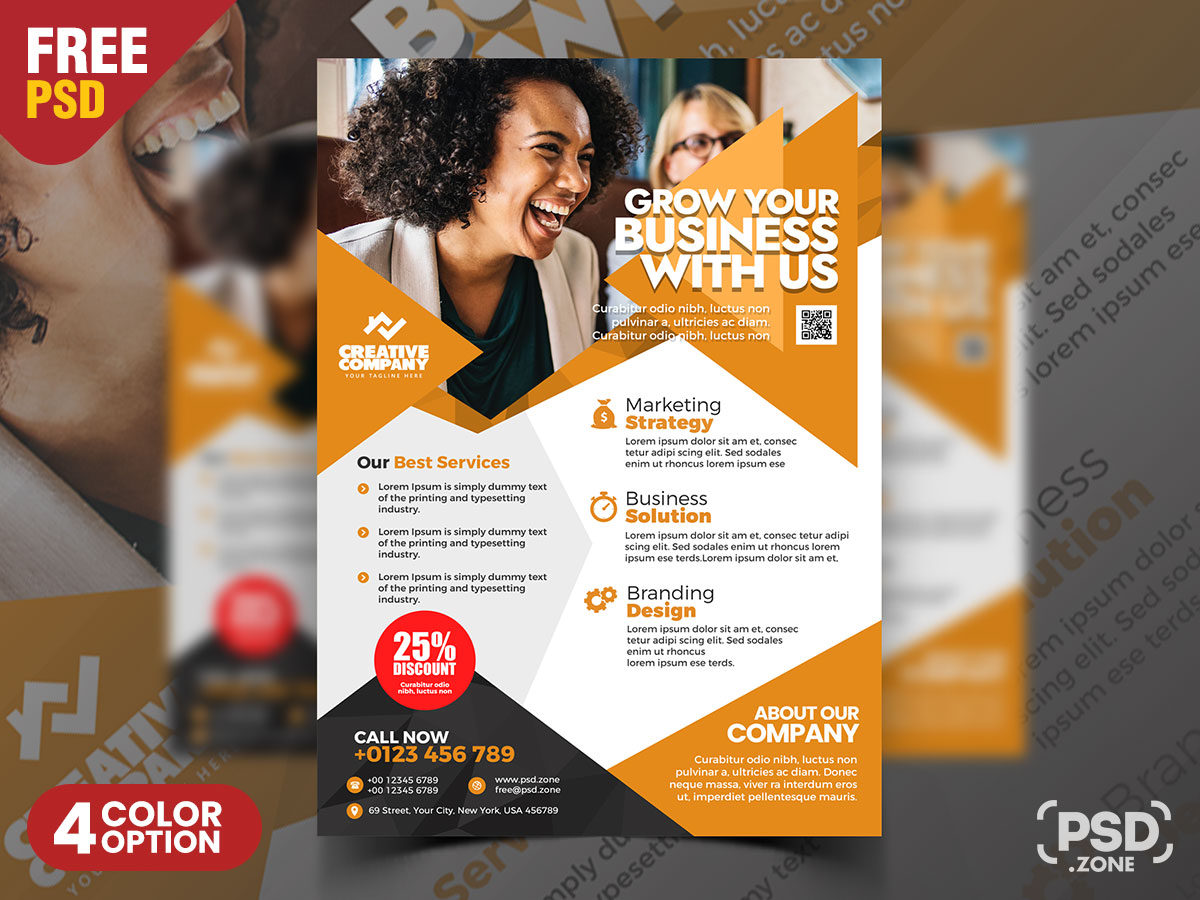 free psd poster templates