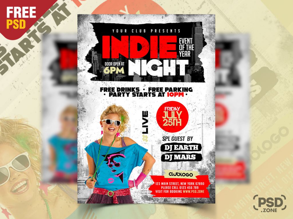 vintage-indie-rock-concerts-party-flyer-psd-psd-zone