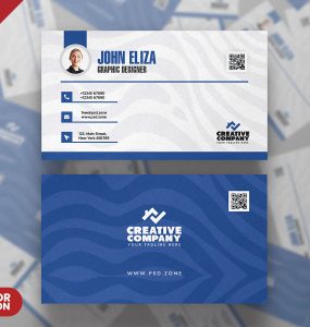 Professional Clean Business Card PSD Templates