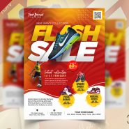Flash Sale Flyer Design PSD Template