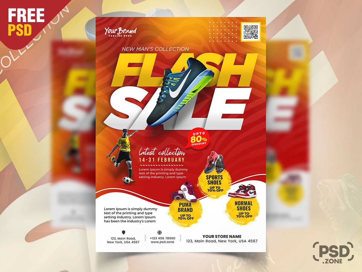 Flash Sale Flyer Template  Sale flyer, Sale poster, Business flyer