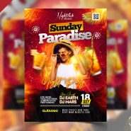 Amazing Weekend Party Flyer PSD Template