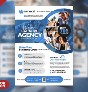 Premium and Corporate Business Flyer PSD Template