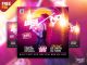 Weekend Party Social Media post PSD