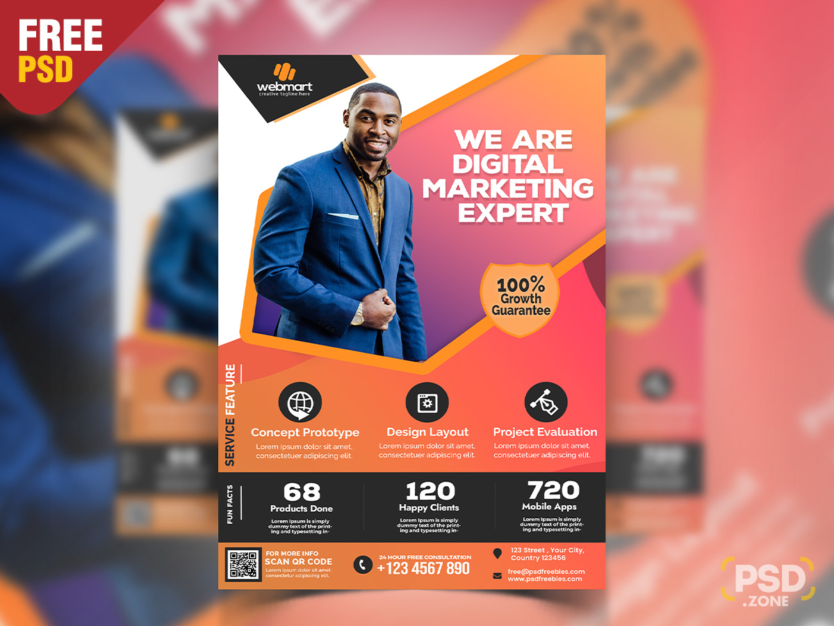 Advertisement psd deals template